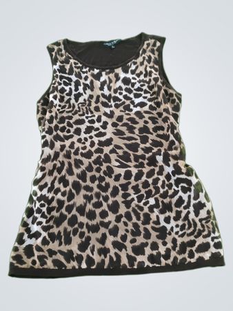 Isabella DeMarco Leopard Print Tank Top
