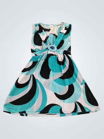 Utopia Blue Black and White Dress