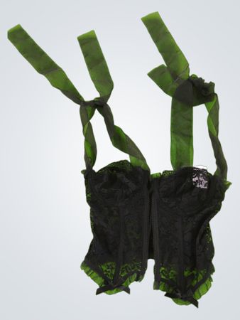 Black Lace Bustier