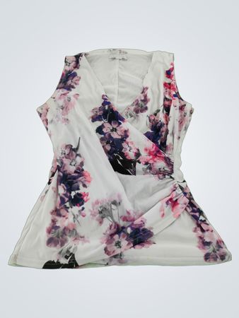 Floral White Dress