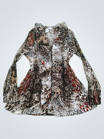 Fred David Animal Print Dress
