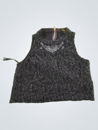 Black Lace Top