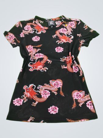 Riot Queen Dragon Print Dress