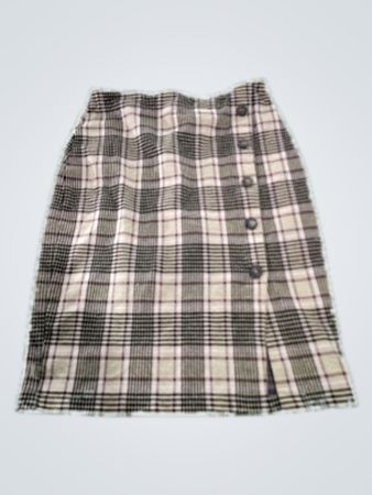 Unbranded Plaid Mini Skirt