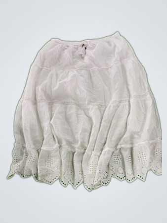 White Lace Skirt