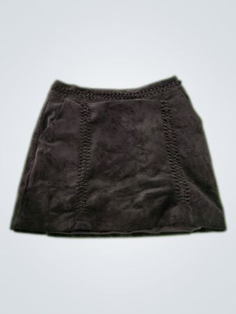 Forever 21 Brown Suede Mini Skirt