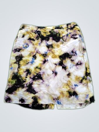 J.Crew Printed Silk Mini Skirt