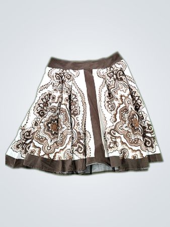 Sangria Paisley Skirt