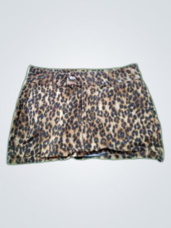 Leopard Print Skirt