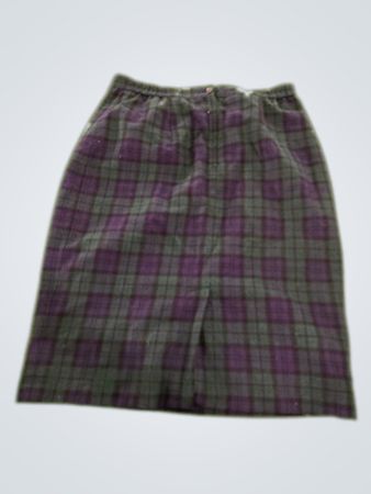 Leslie Fay Plaid Skirt