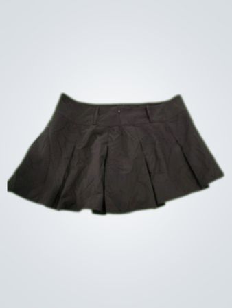 Black Pleated Skirt