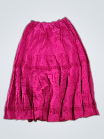 St. John's Bay Pink Cotton Skirt
