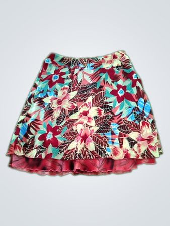 R.Q.T. Floral Mini Skirt