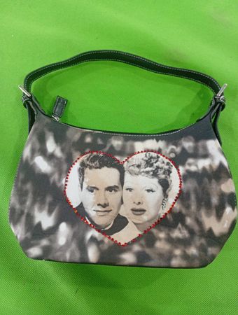 Handbag with Vintage Photograph