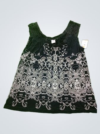 Bila Embroidered Sleeveless Top