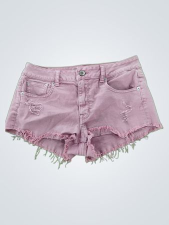 American Eagle Outfitters Pink Denim Shorts