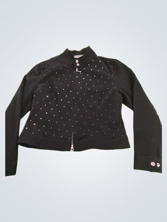 Simply Hot Black Jacket with Rhinestones