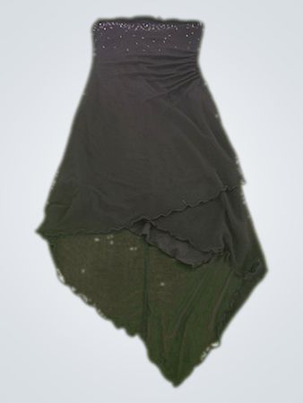 Charlotte Rose Black Evening Skirt
