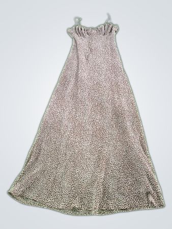 Brown Animal Print Dress