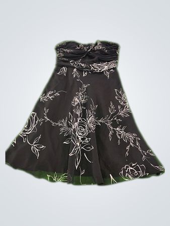 Black Floral Dress