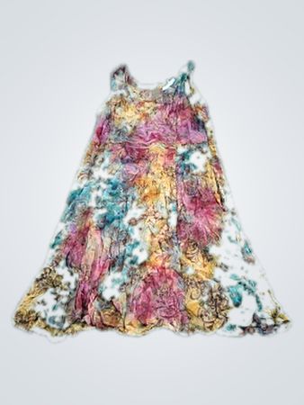 Multicolored Floral Sleeveless Dress