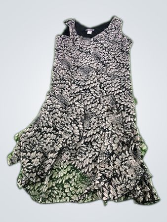 The Pyramid Collection Sleeveless Floral Dress