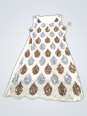 Embellished Sleeveless Dress