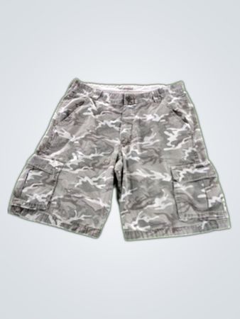 Wrangler Gray Camouflage Shorts