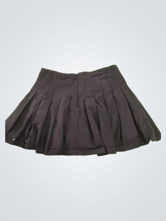 Black Pleated Skirt