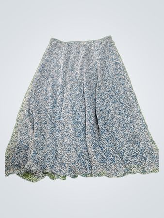 Coldwater Creek Floral Midi Skirt