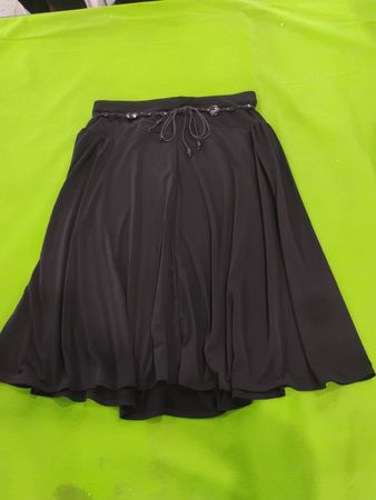 Black Pleated Skirt