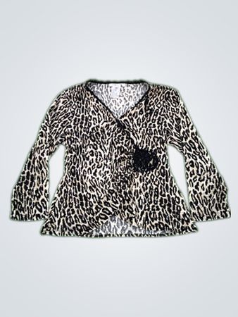 Nine West Leopard Print Top