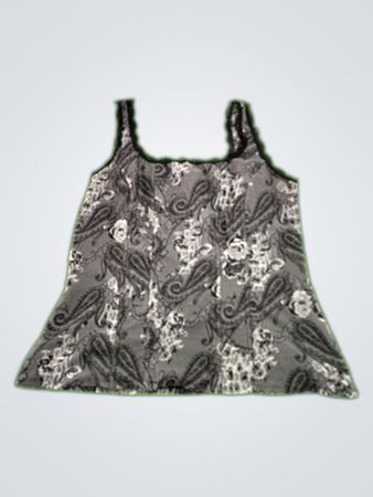 Gray Lace Camisole