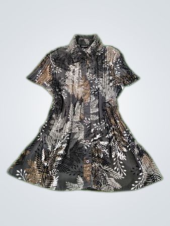 APT.9 Floral Short Sleeve Dress