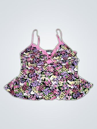 Floral Peplum Top