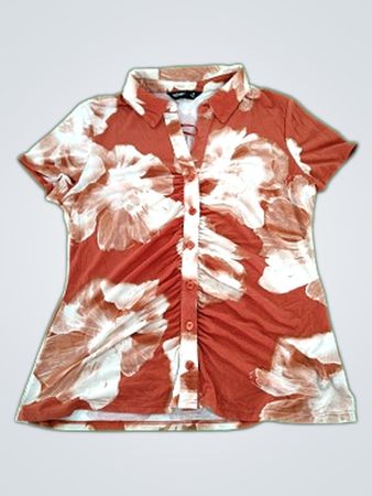 Simply Vera Vera Wang Floral Button-Up Shirt