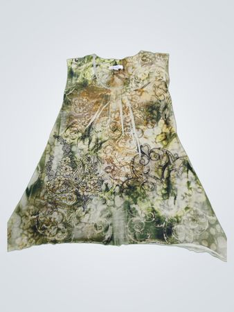 dressbarn Floral Sleeveless Dress