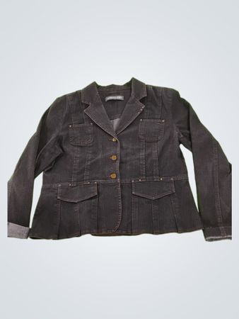 BGN&CO. Dark Gray Denim Jacket