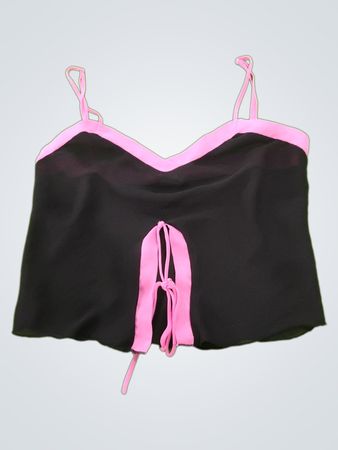 Black and Pink Top