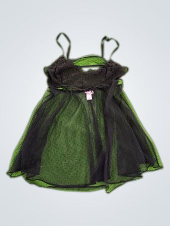 Victoria's Secret Black Sheer Babydoll