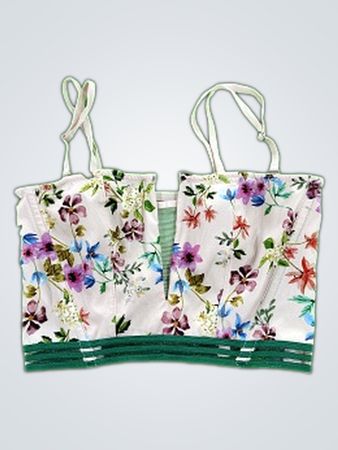 Victoria's Secret Floral Cami Crop Top