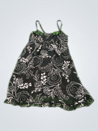 Black Floral Dress