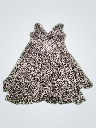 Sheri Martin Leopard Print Dress