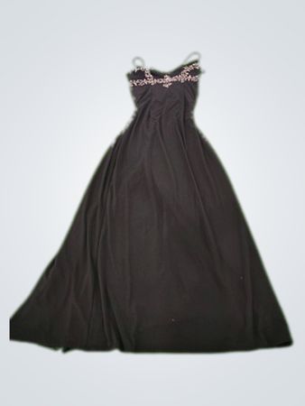 Dave & Johnny Black Evening Dress