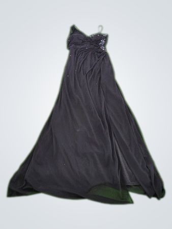 XSCAPE By Joanna Chen Black Evening Dress