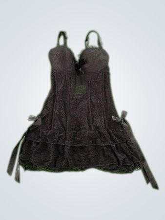 Black Lace Bustier