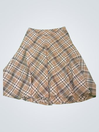 Jones New York Signature Plaid Midi Skirt