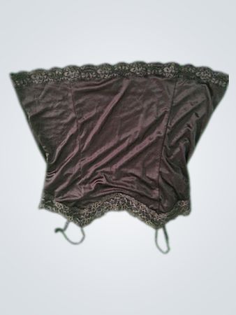 WORTHINGTON Black Lace Trim Camisole