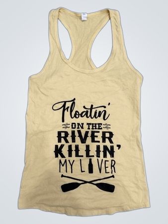 Ideal T von Next Level "Floatn' On The River" Grafik-Tanktop