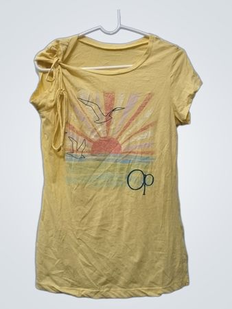 Ocean Pacific Gelbes Grafik-T-Shirt